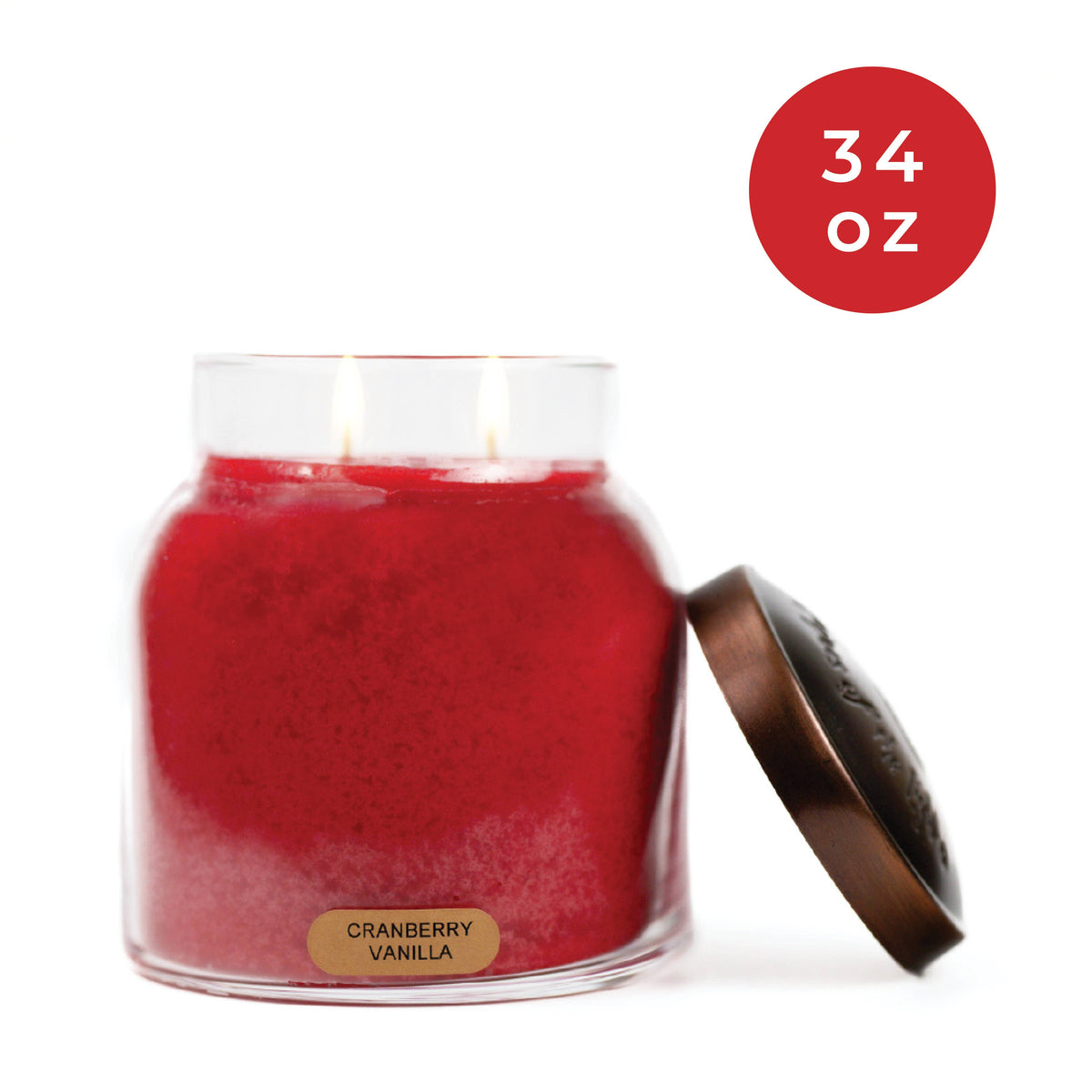 Cranberry Vanilla KOTL Papa Candle (34oz.) - Cranberry Vanilla