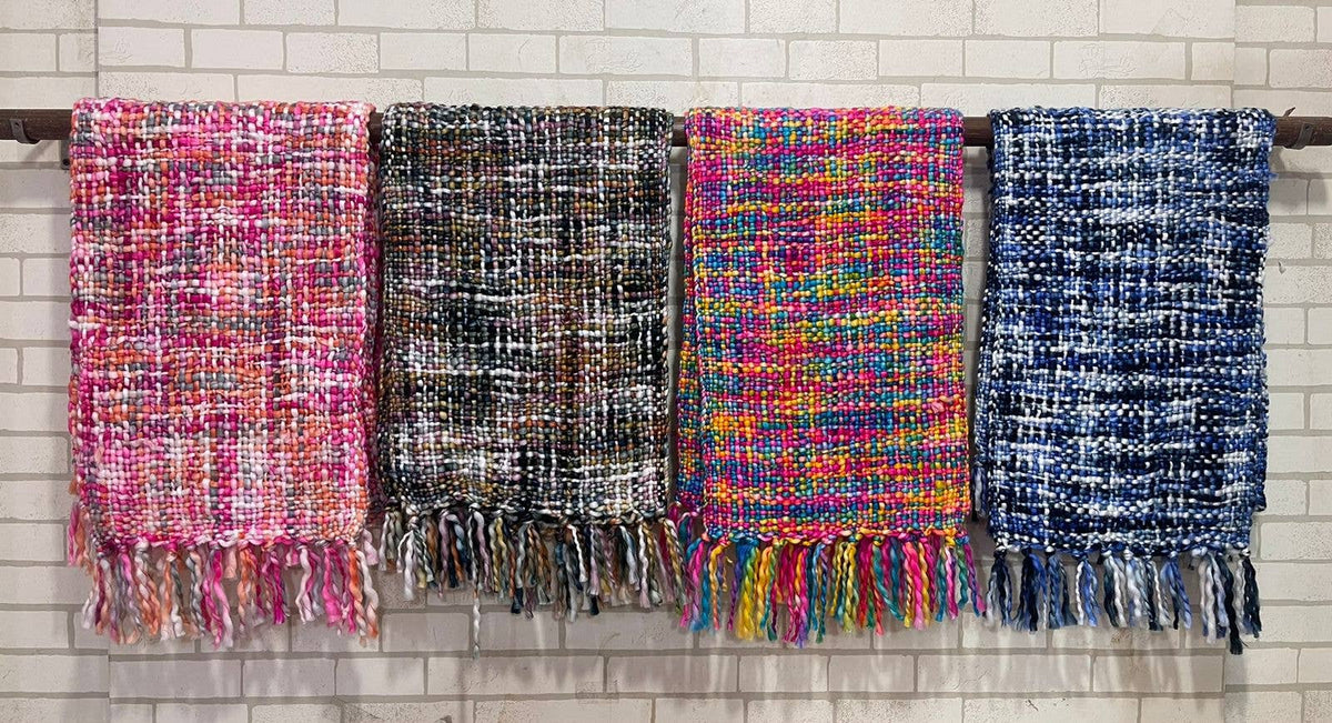 Chunky Tweed Winter Scarf