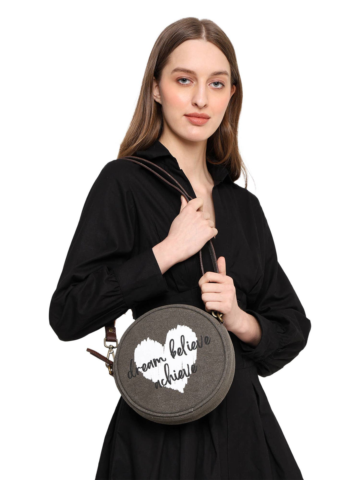 DREAM BELIEVE ACHIEVE ROUND, ORIGINAL LEATHER)