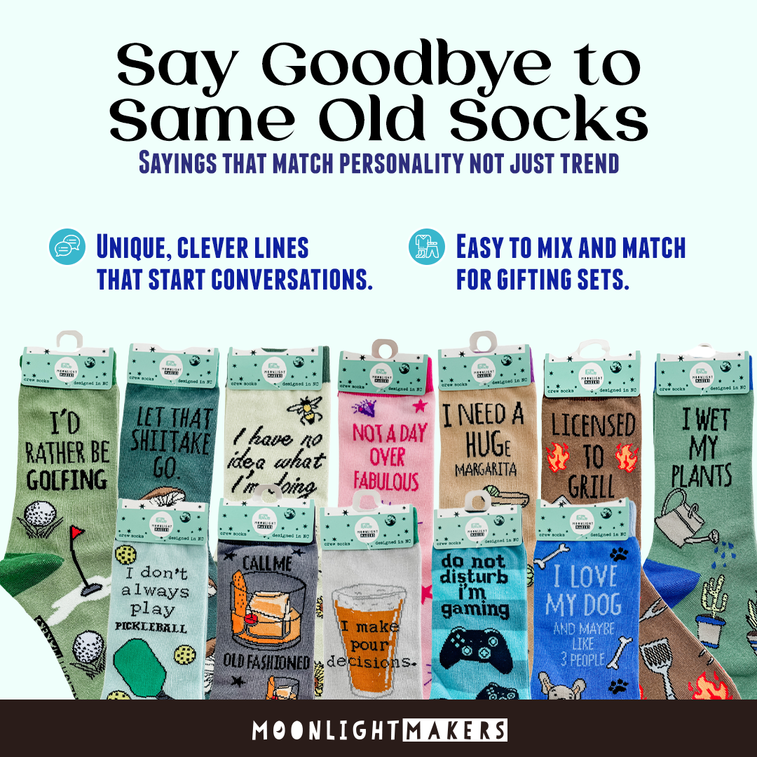 Call Me Old Fashioned - Funny Unisex Socks - Gift for Him