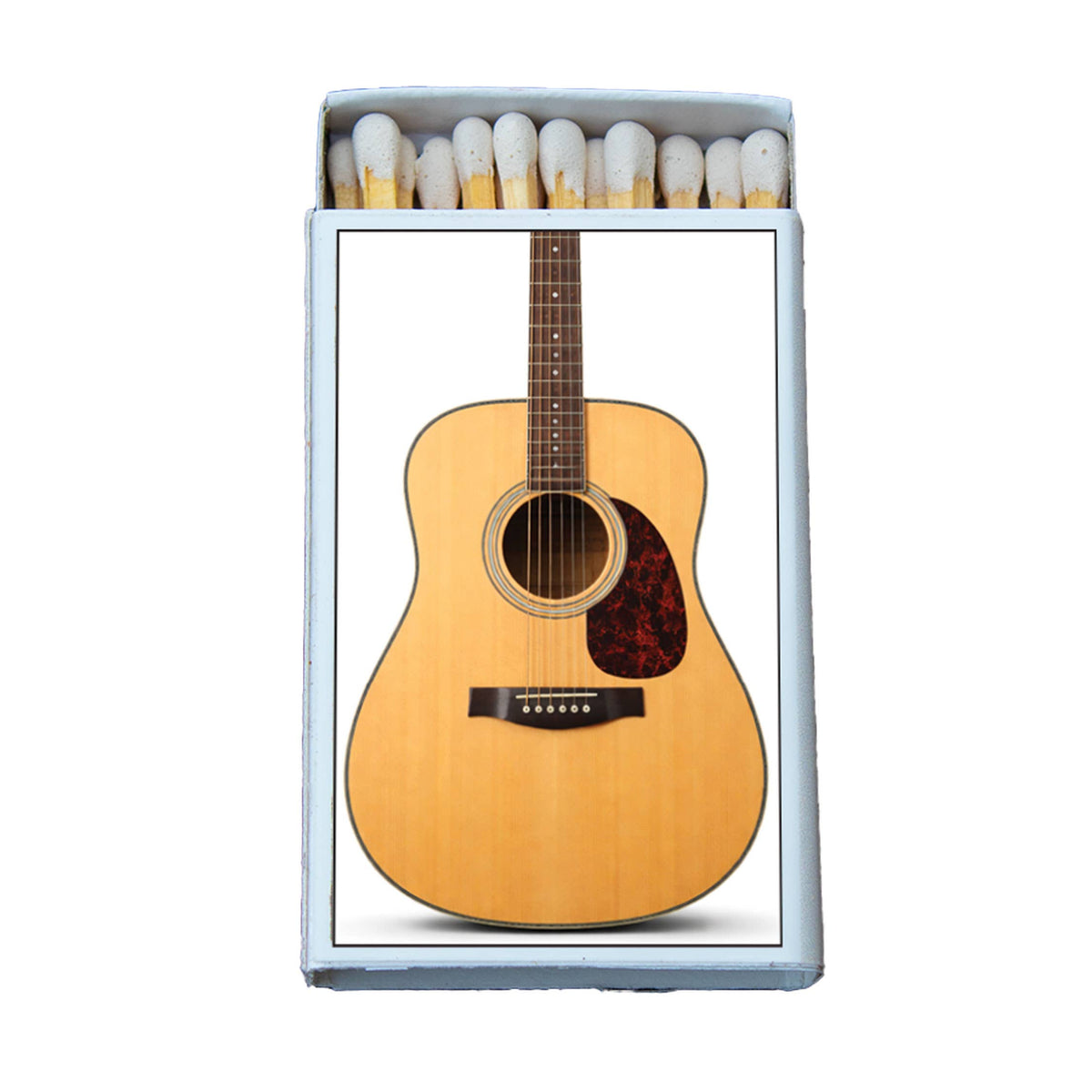 Matches • Acoustic Guitar • Home Decor for Candles &amp; Incense