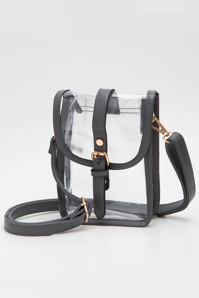 Clear Cross Body Stadium Concert Transparent Handbag