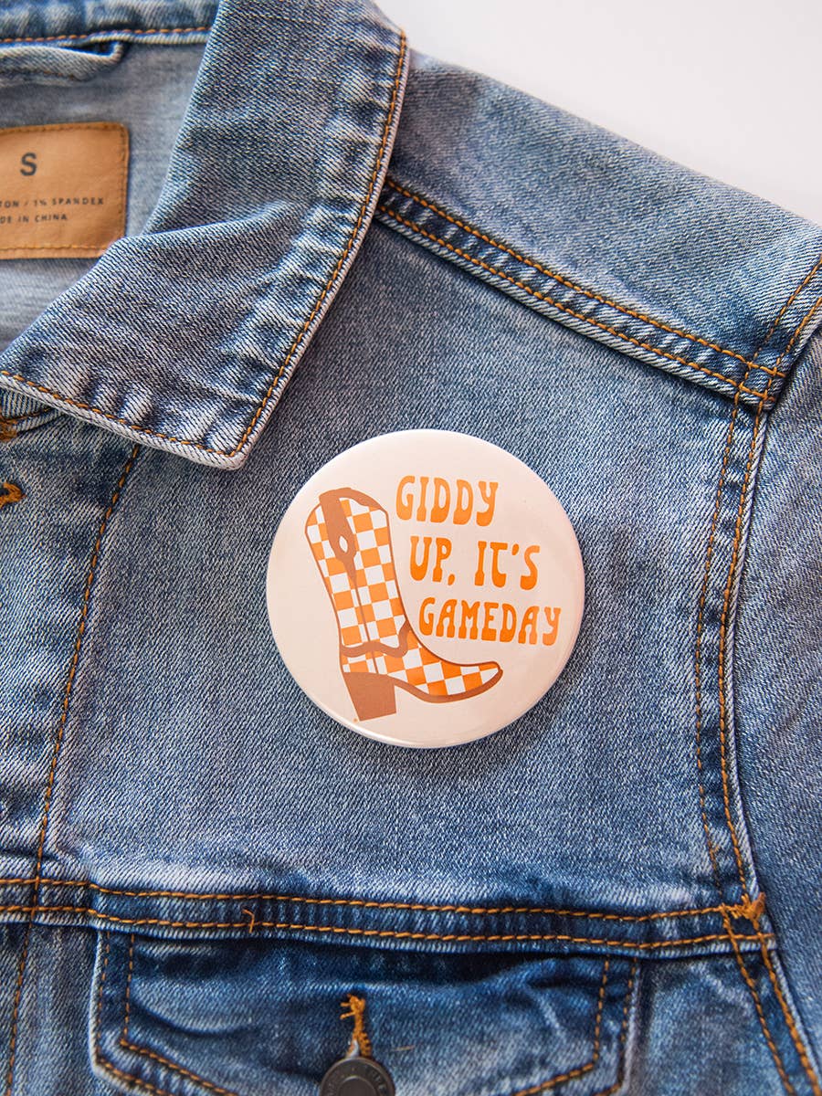 Giddy Up It's Gameday: Western Themed Tennessee Button Collection