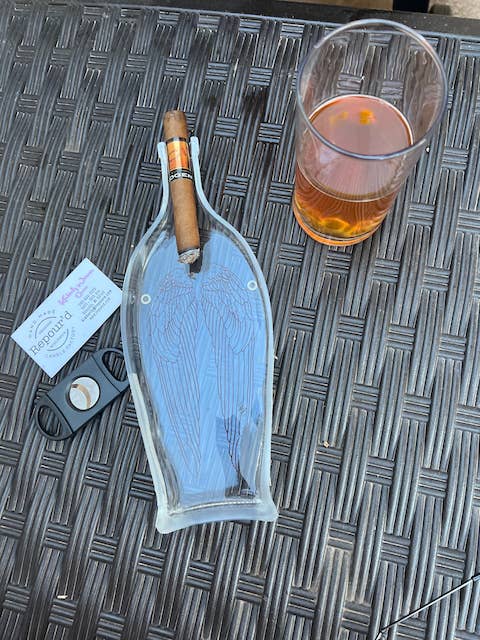 Liquor Bottle Ashtray