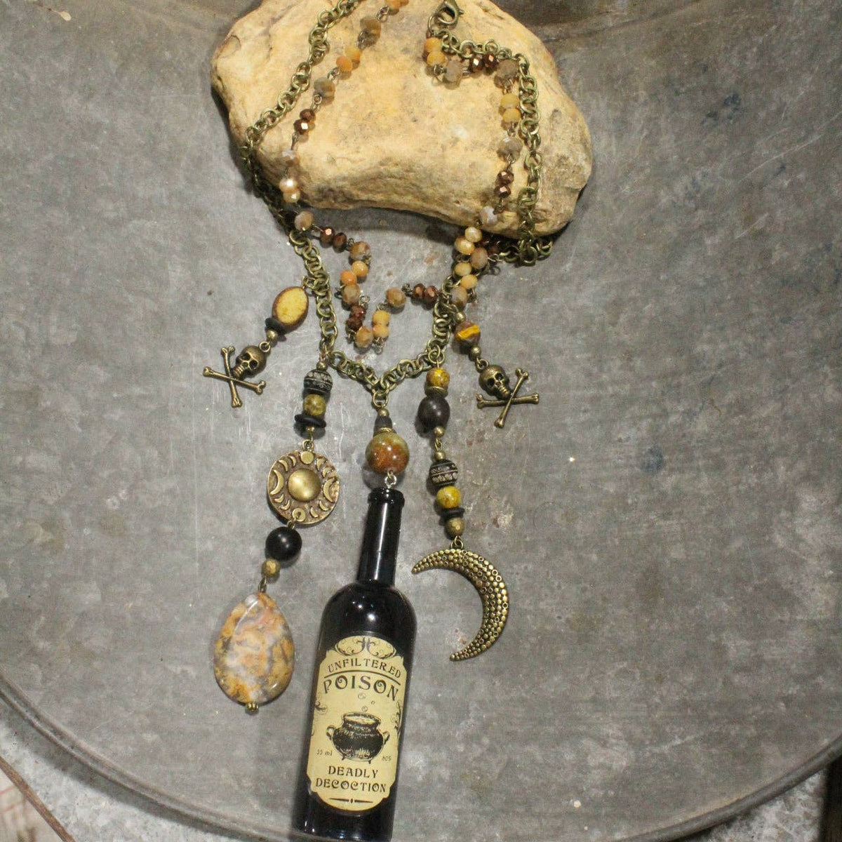 Wicked Poison Charm&#39;d Necklace