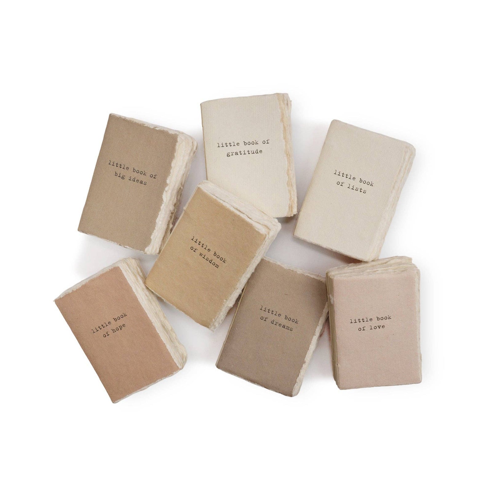 Little Book Of Mini Deckled Edge Notebooks - 2nd Edition