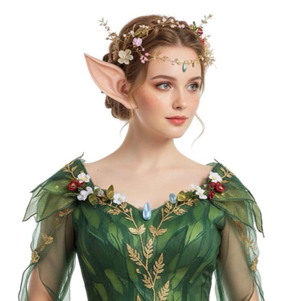 2PCS - Halloween Costume Elf Ear Prosthetic Set