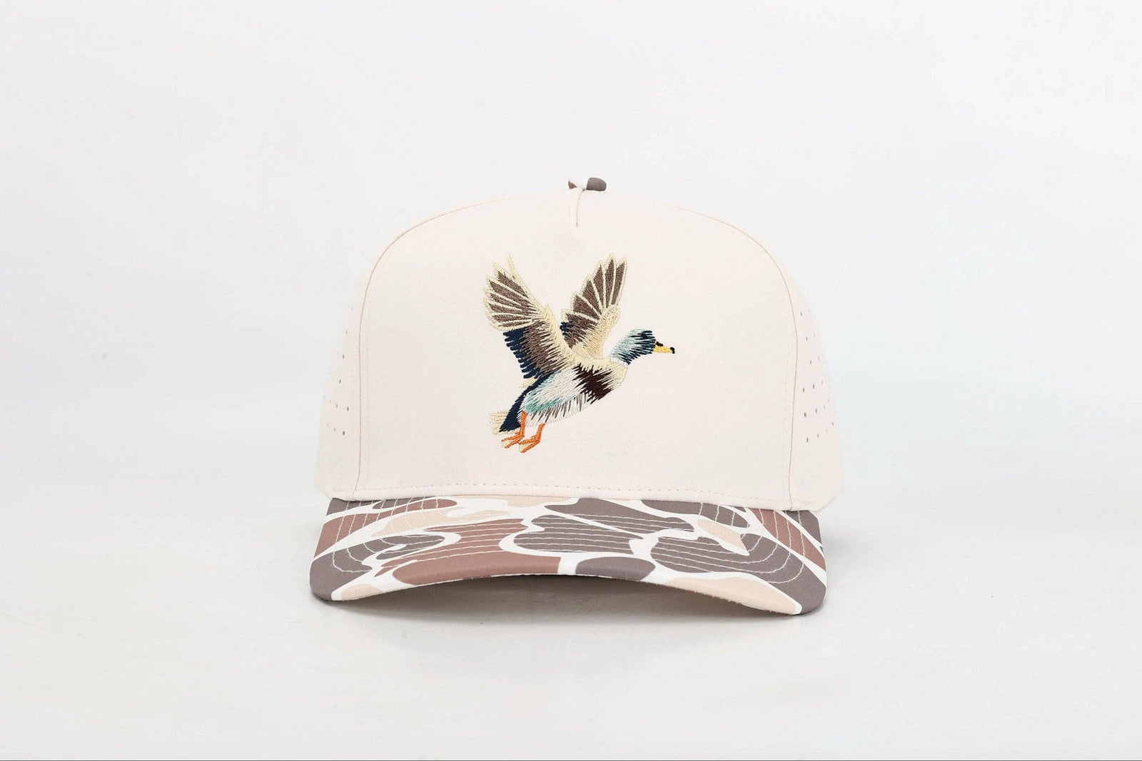 Mallard Duck - Outdoor Embroidered Camo Hat