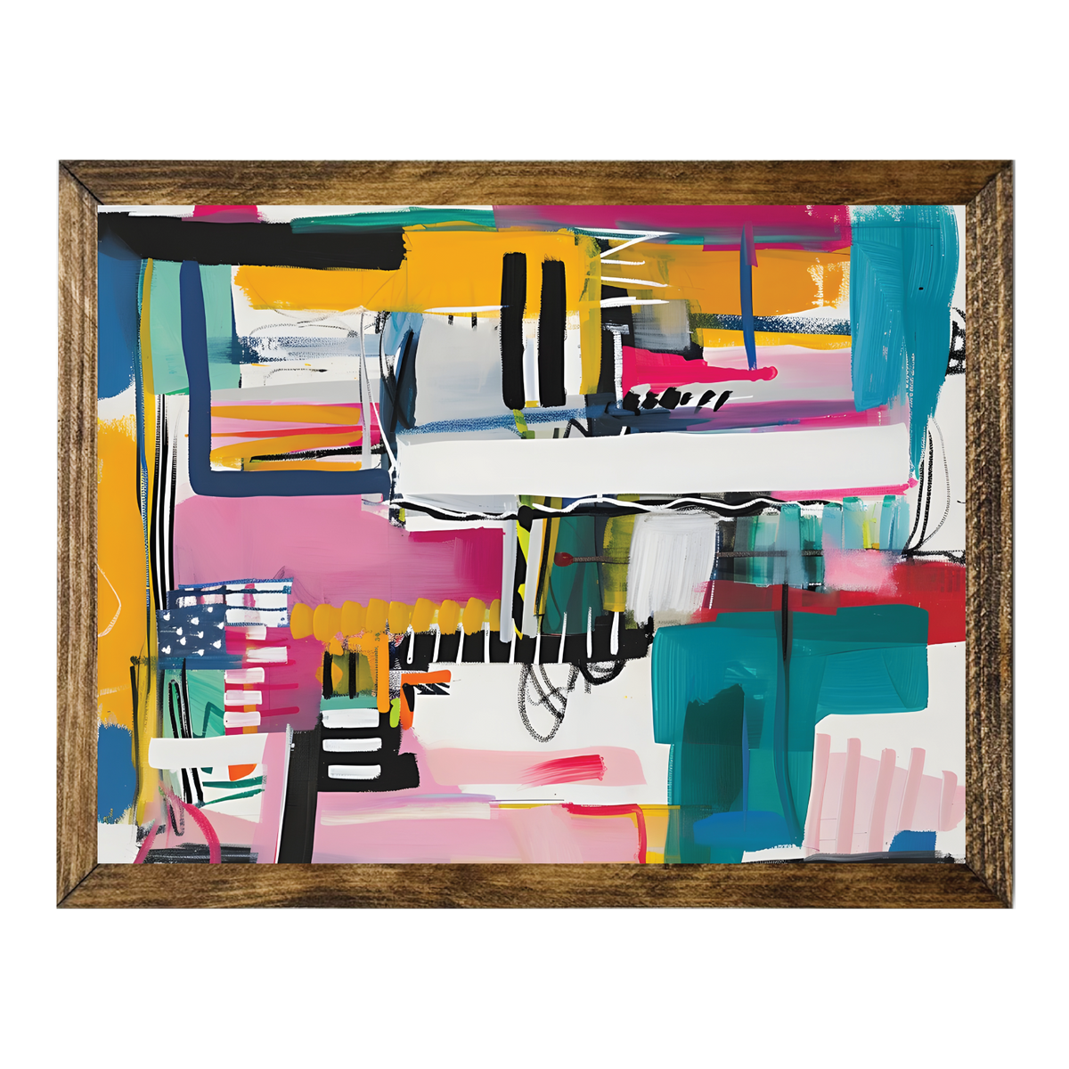 ARTISTIC SERIES TIMBERLAND-GEOMETRIC ABSTRACT ART