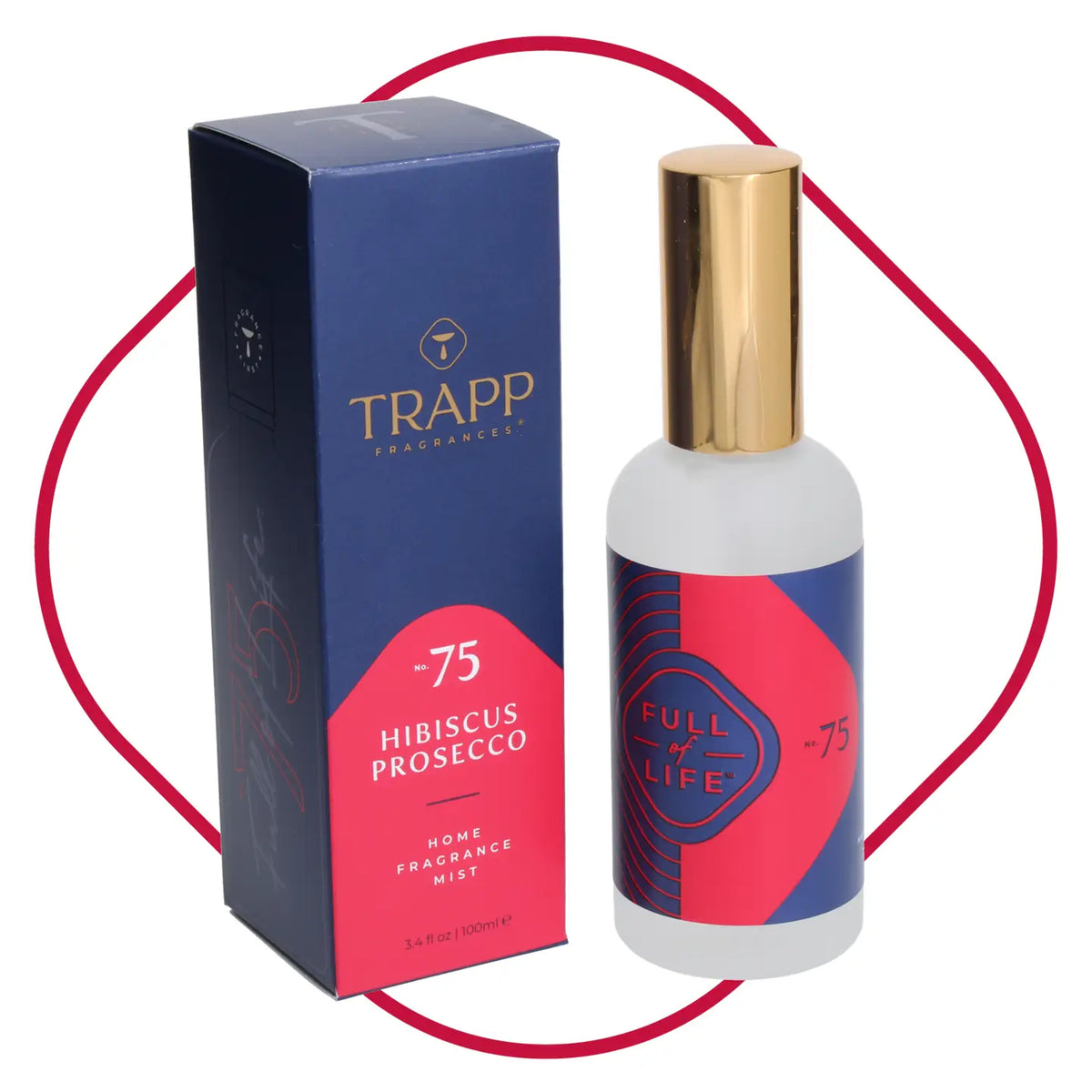 No. 75 Hibiscus Prosecco 3.4 oz. Fragrance Mist