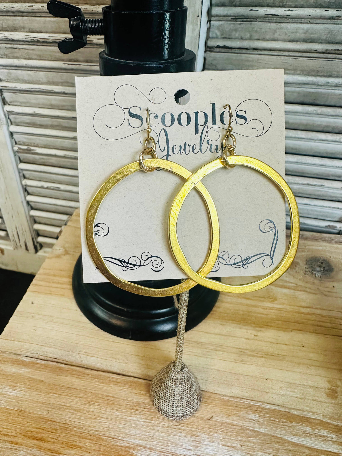 Rings and Hoops Gold