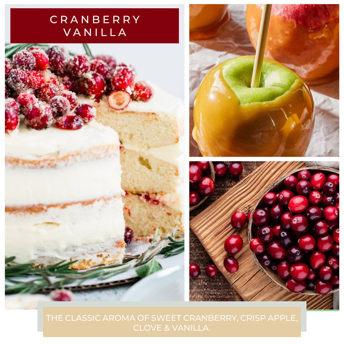 Cranberry Vanilla KOTL Papa Candle (34oz.) - Cranberry Vanilla