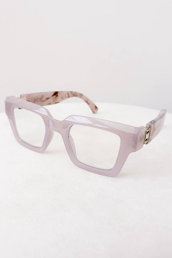 Pink Blue Light Blocking Reading Glasses