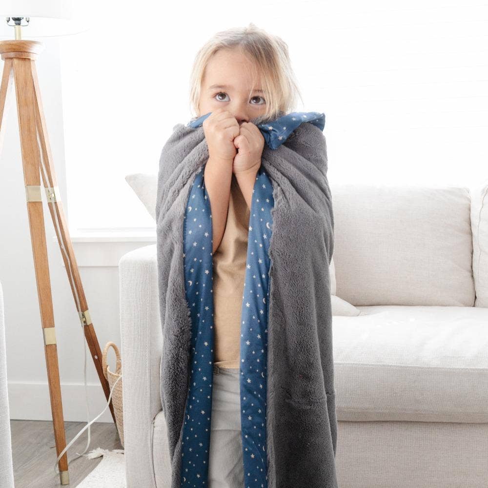 SATIN BORDER TODDLER BLANKETS: Tan