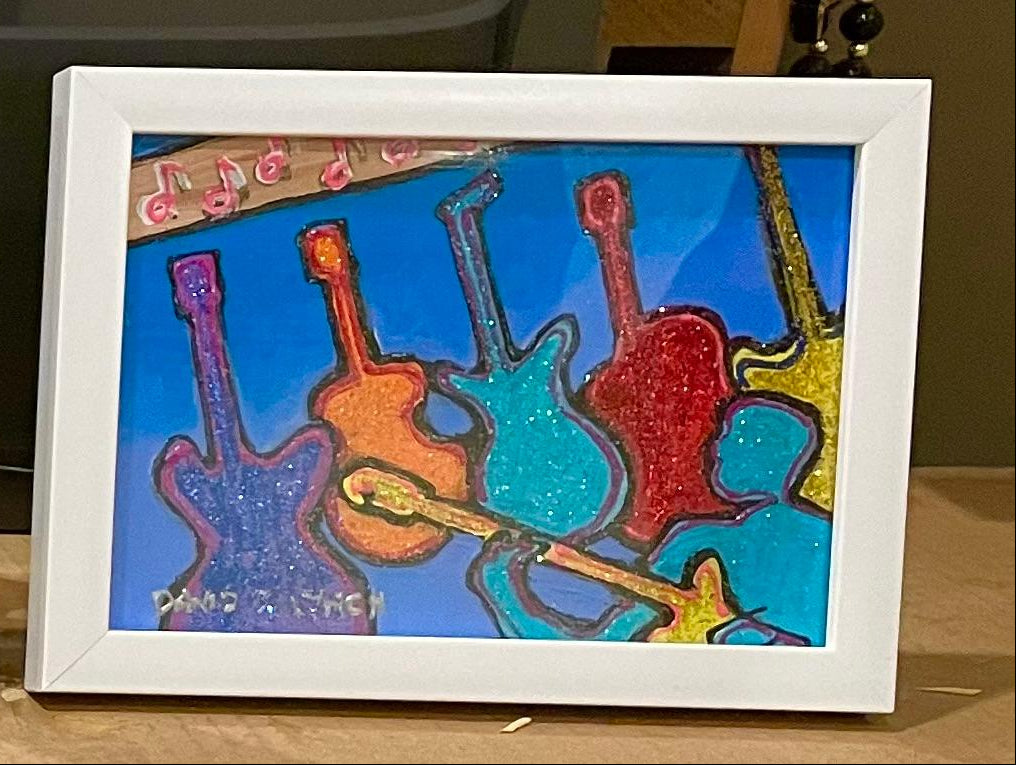 "Guitar's" Originals by David Lynch #35