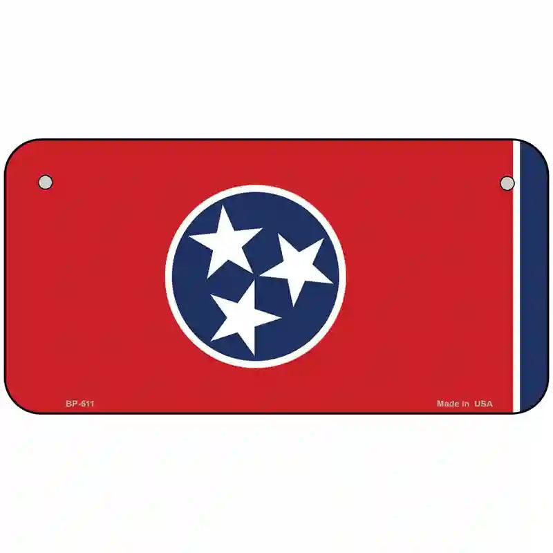 Tennessee State Flag Metal Novelty License Plate