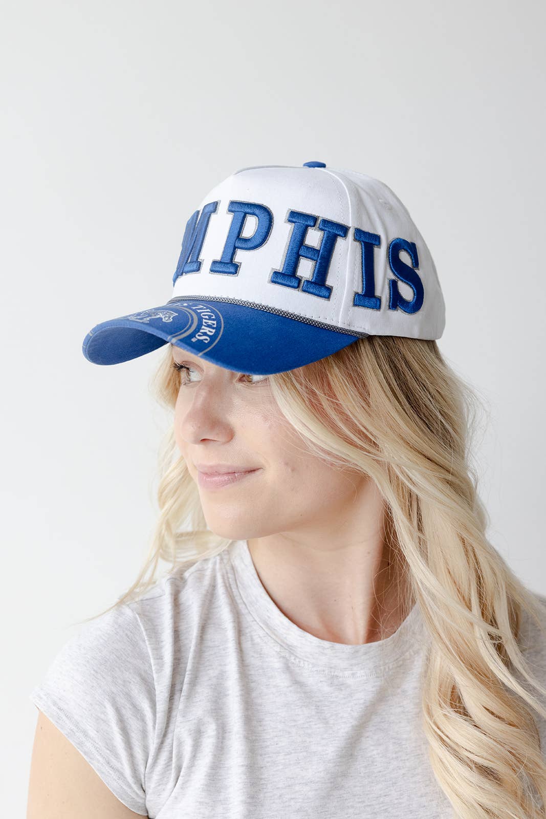 Memphis Phipps Split Hat 5 Panel Canvas Baseball Hat