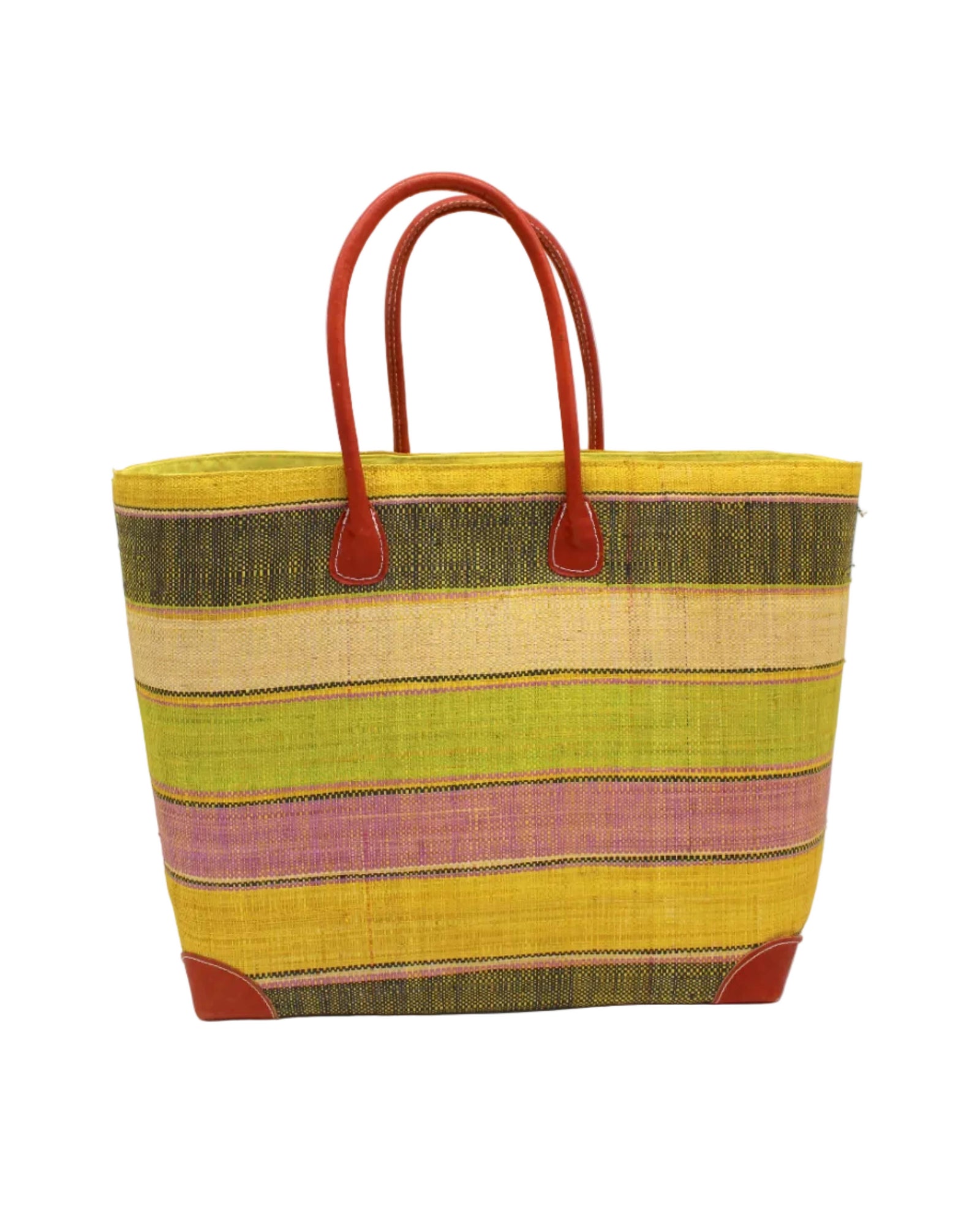 Bolinas XL Straw Basket Bag