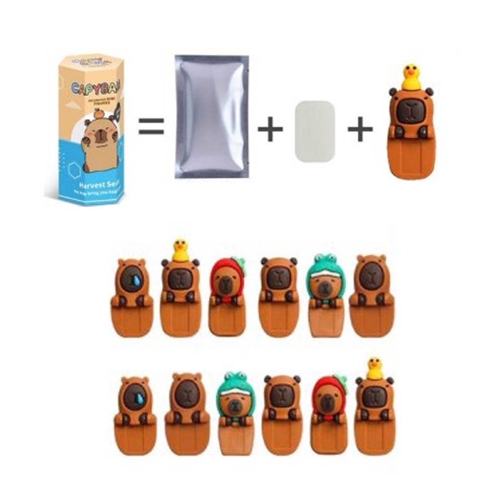 Capybara Mini Figure Phone Topper Blind Box