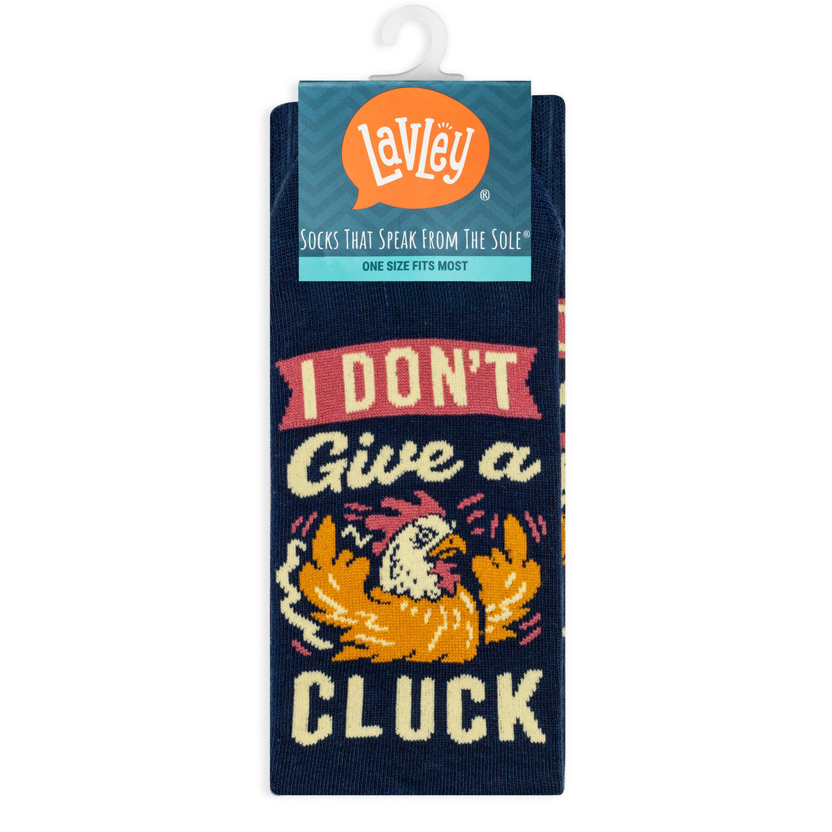 I Don't Give a Cluck Chicken Socks