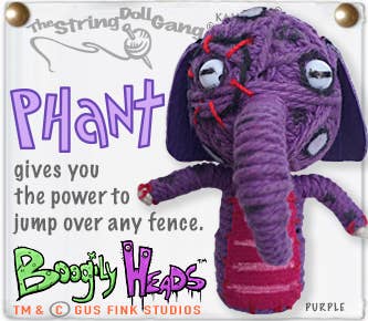 Phant String Doll Keychain
