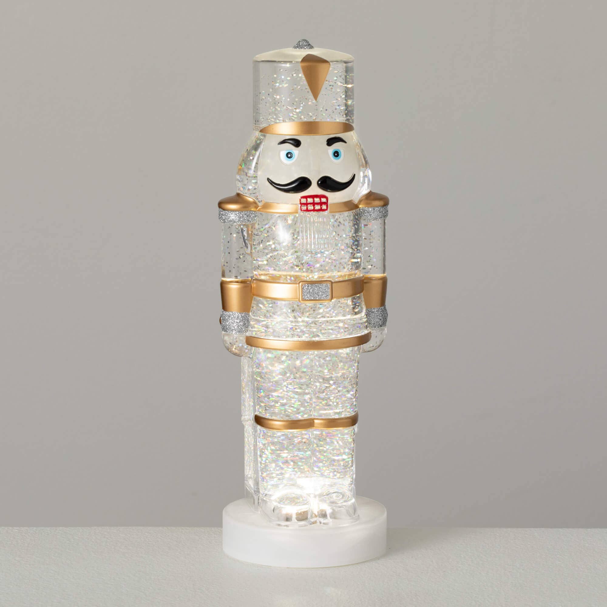 LED NUTCRACKER SHIMMER FIGURE