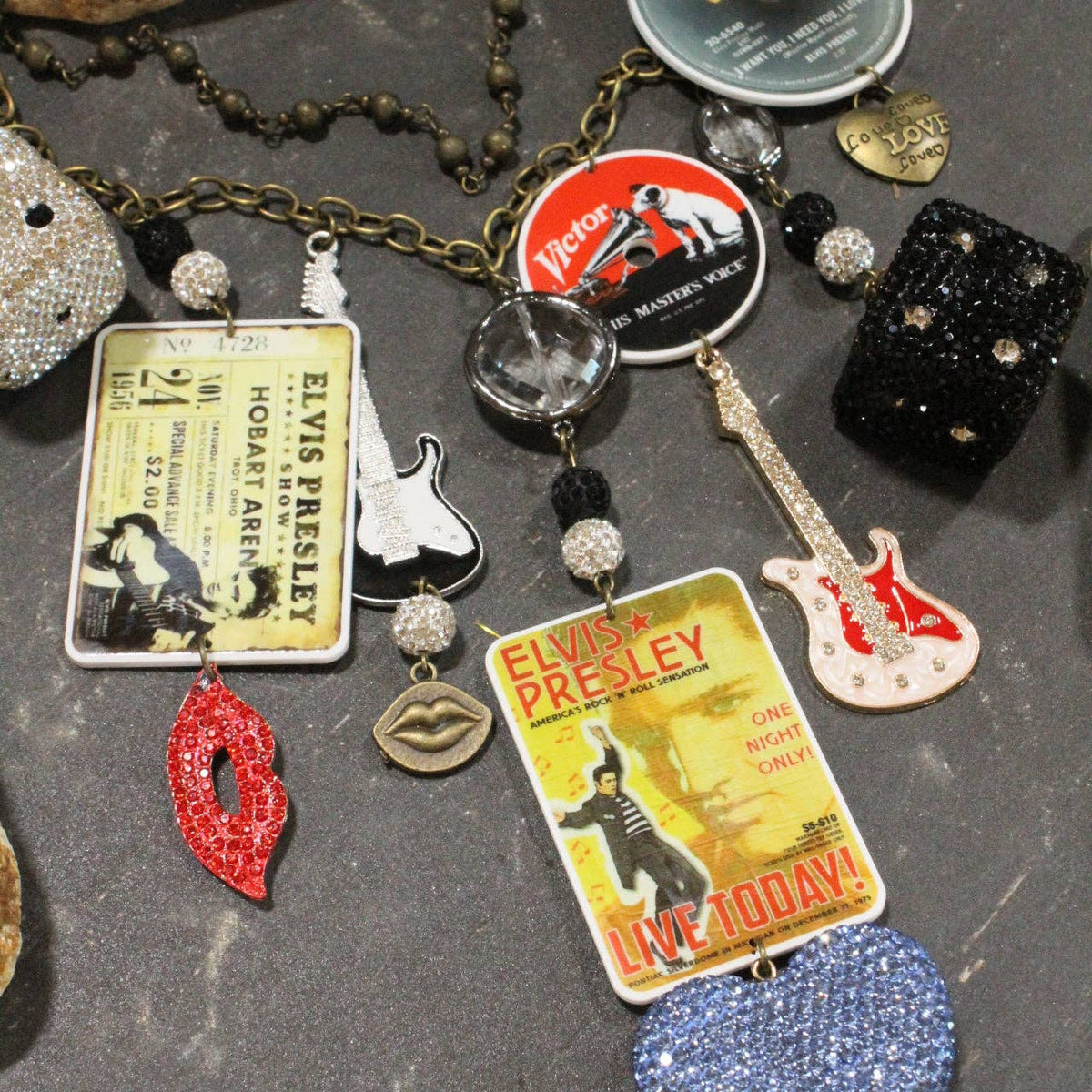 Elvis A Chart Topper Layered Necklace