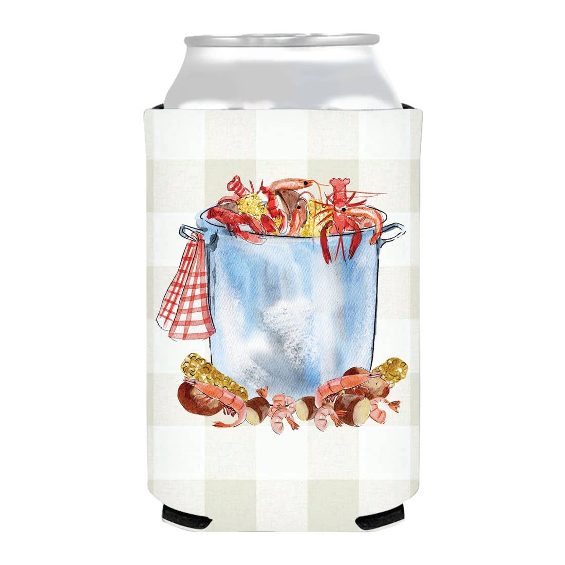 Low Country Boil Crawfish Can Cooler - Koozie