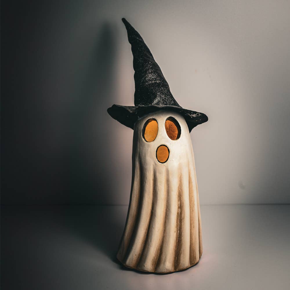 Witch Hat Ghost LED Light – Halloween Home Decor Gift