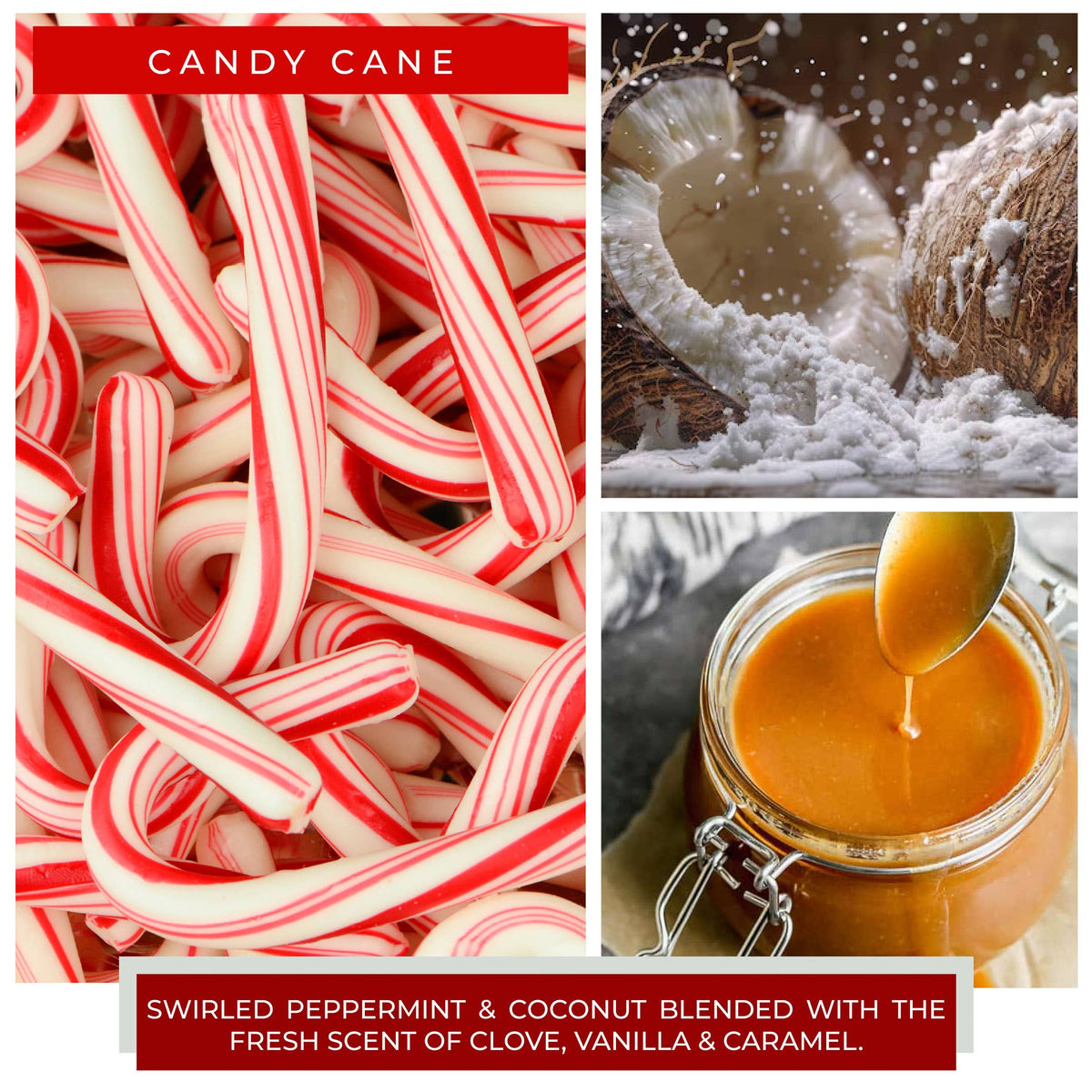 Candy Cane KOTL Papa Candle (34oz.) – Candy Cane