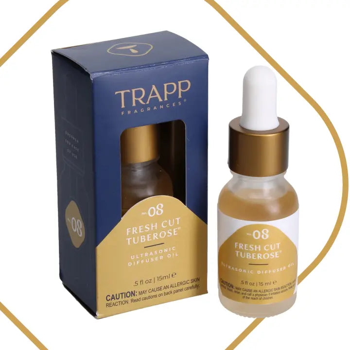 No. 08 Fresh Cut Tuberose® 0.5 oz. Ultrasonic Diffuser Oil