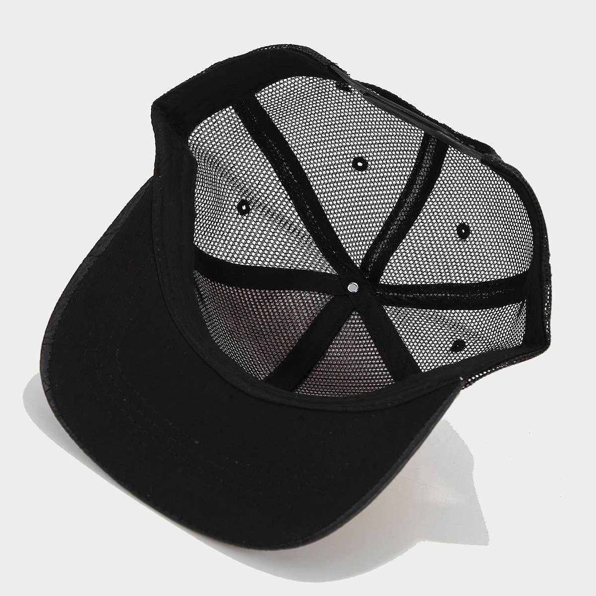 PRINT STRAW BREATHABLE BASEBALL CAP