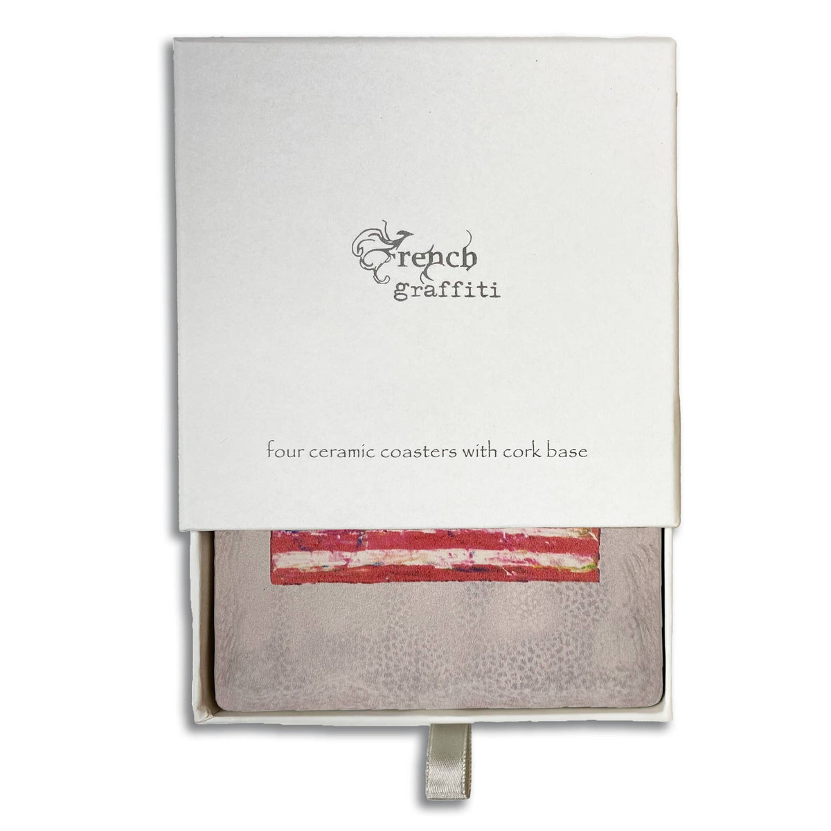 American Flag Absorbent Coaster Set