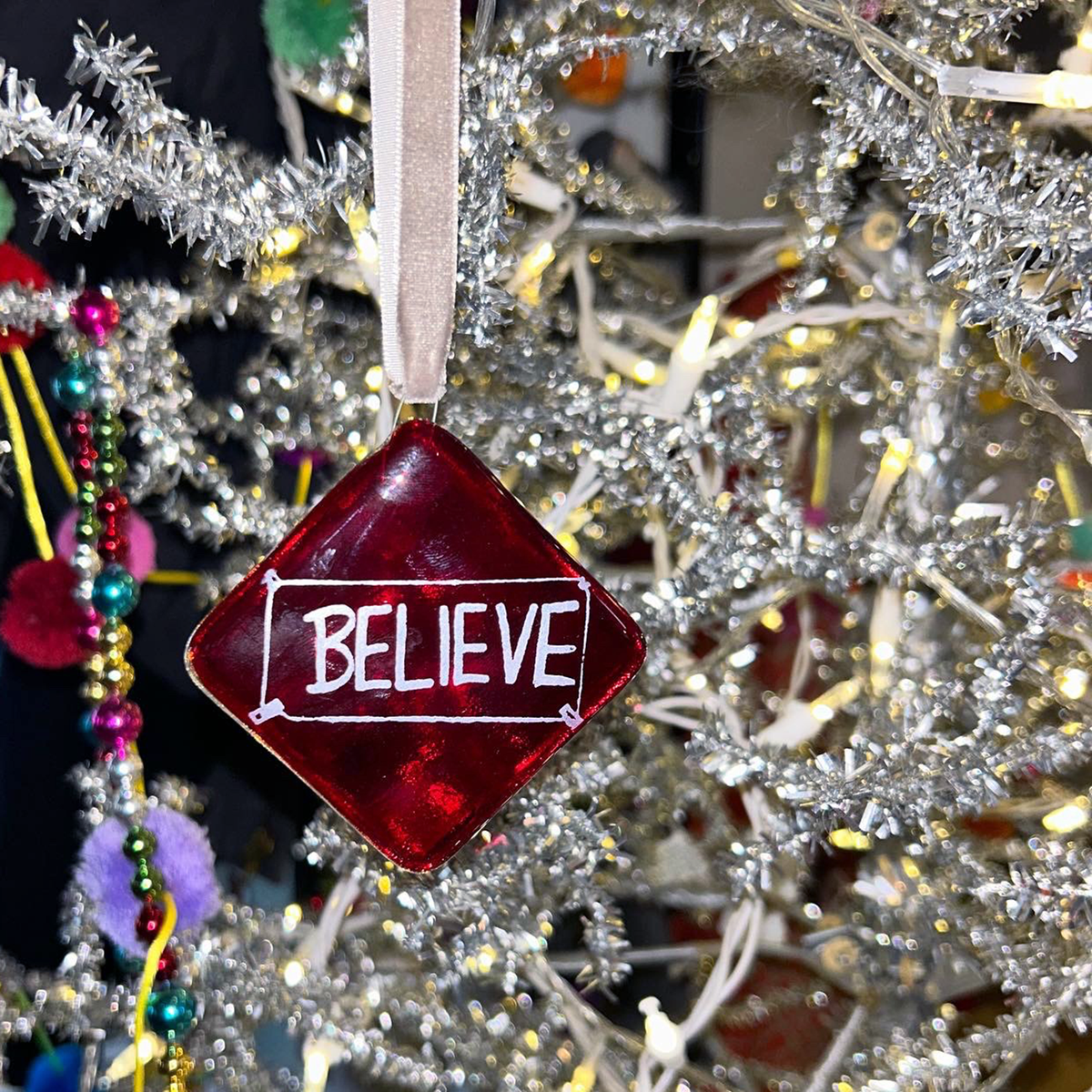 Ted Lasso "Believe" Ornament