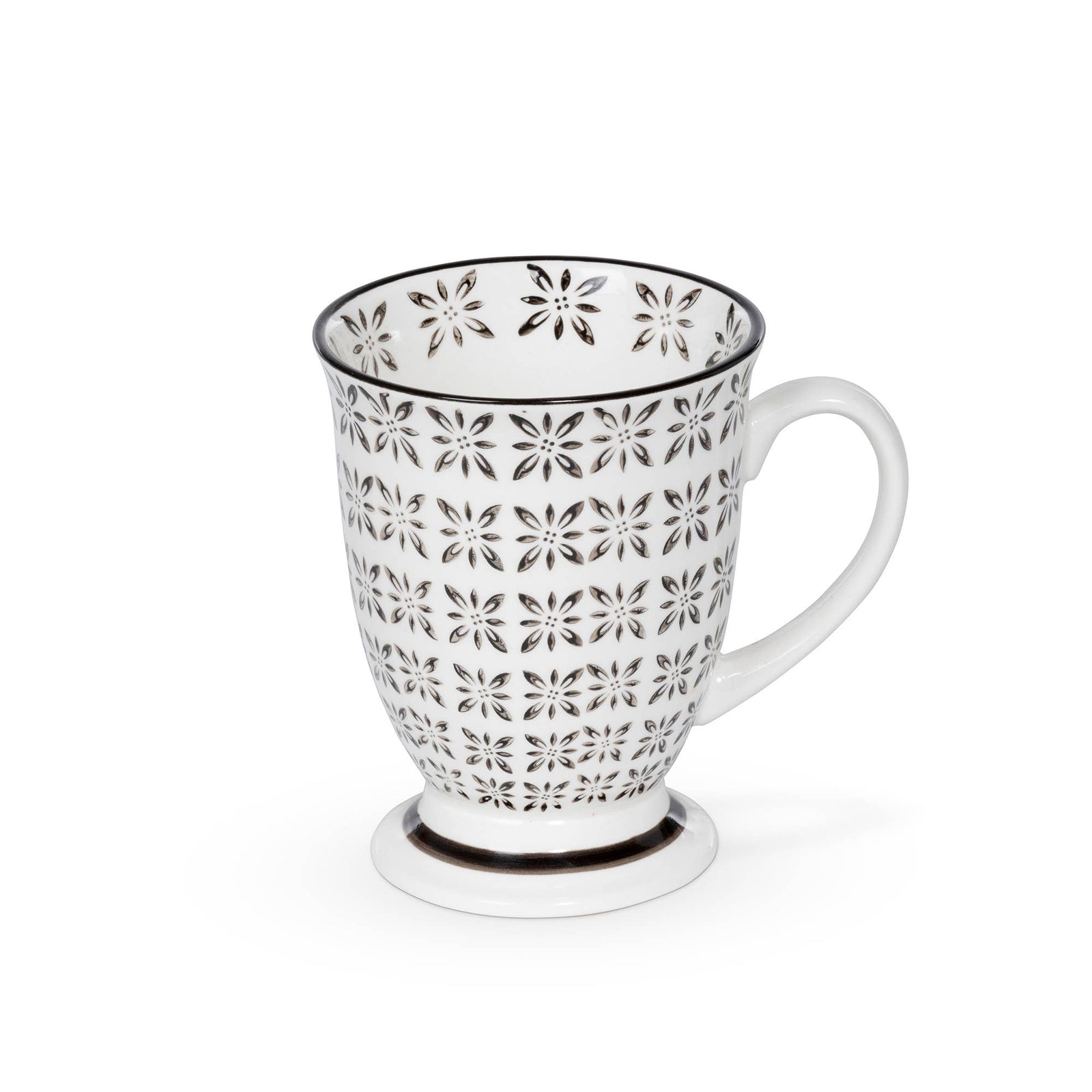Norden Pattern Footed Mug