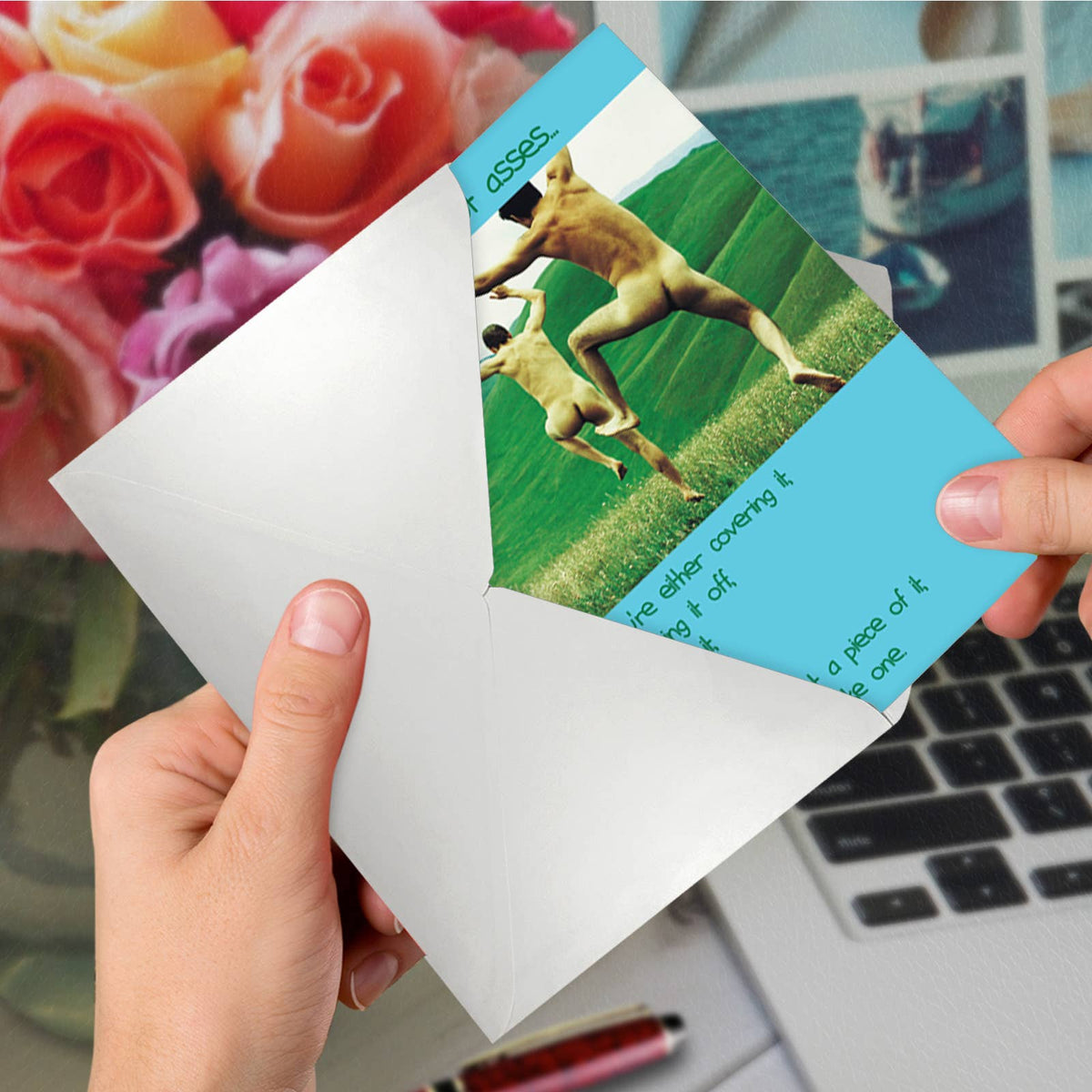 All About Asses Funny Birthday Greeting Card