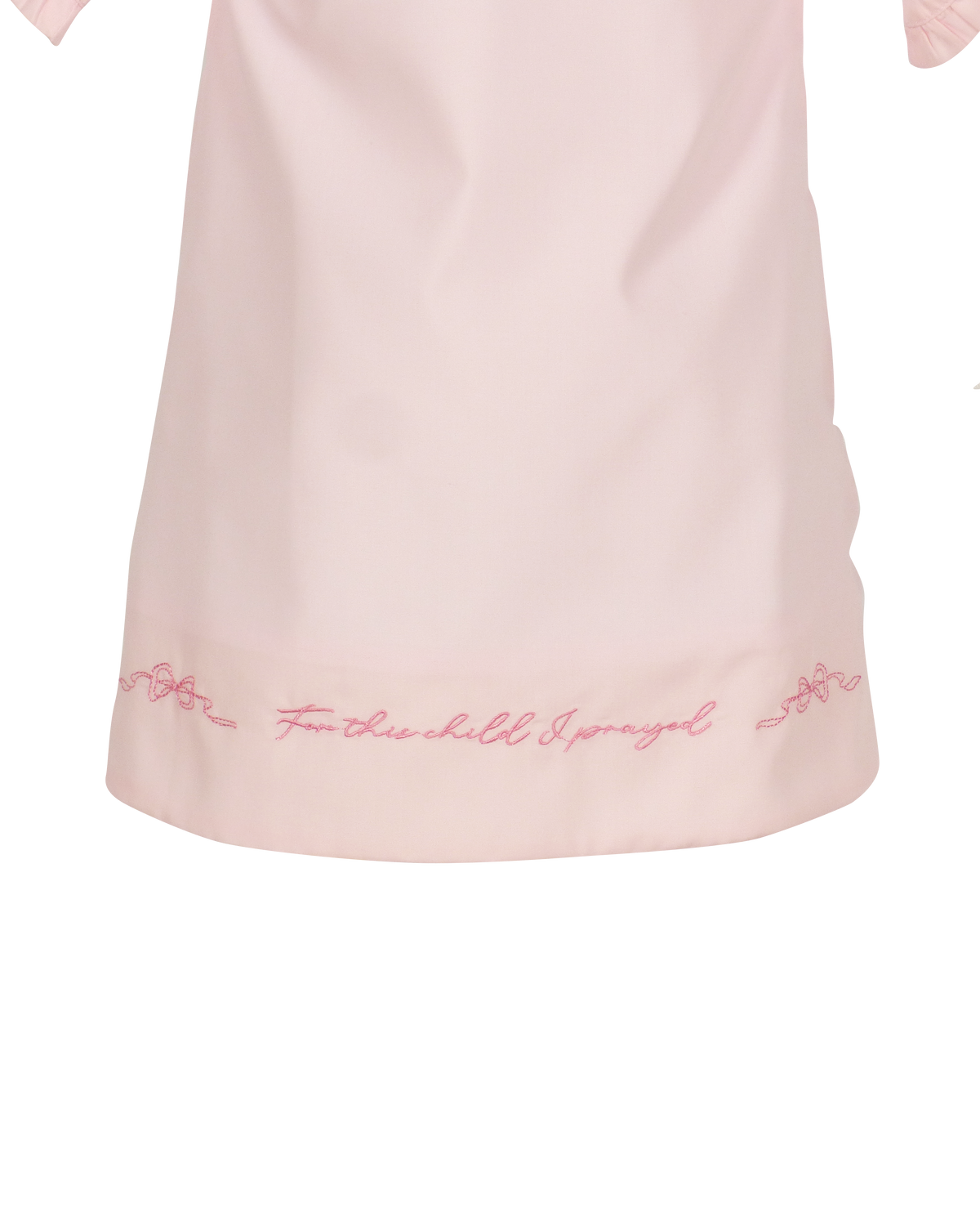 For This Child I Prayed Daygown: Pink: Newborn