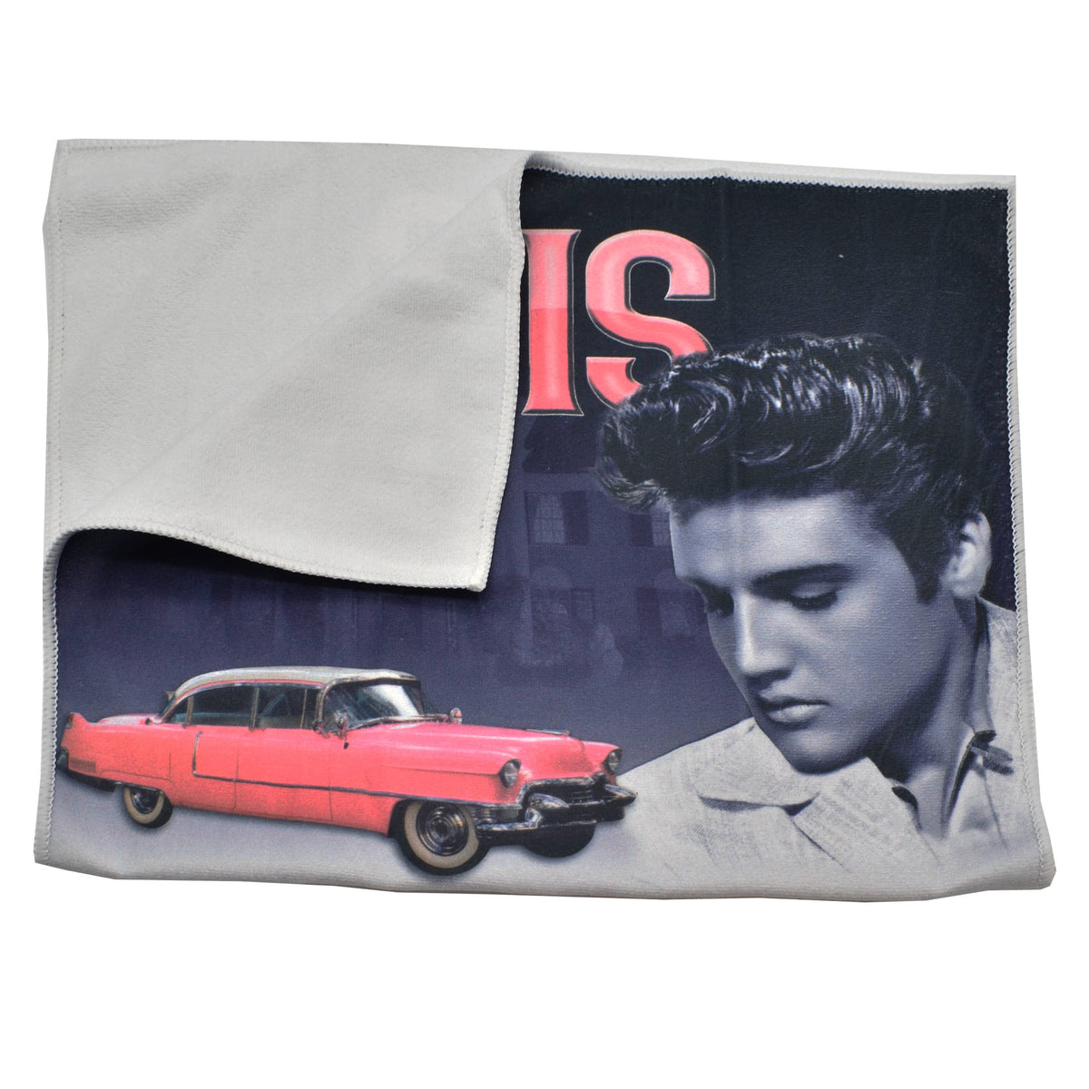 Elvis Kitchen Towel - Pink Caddy