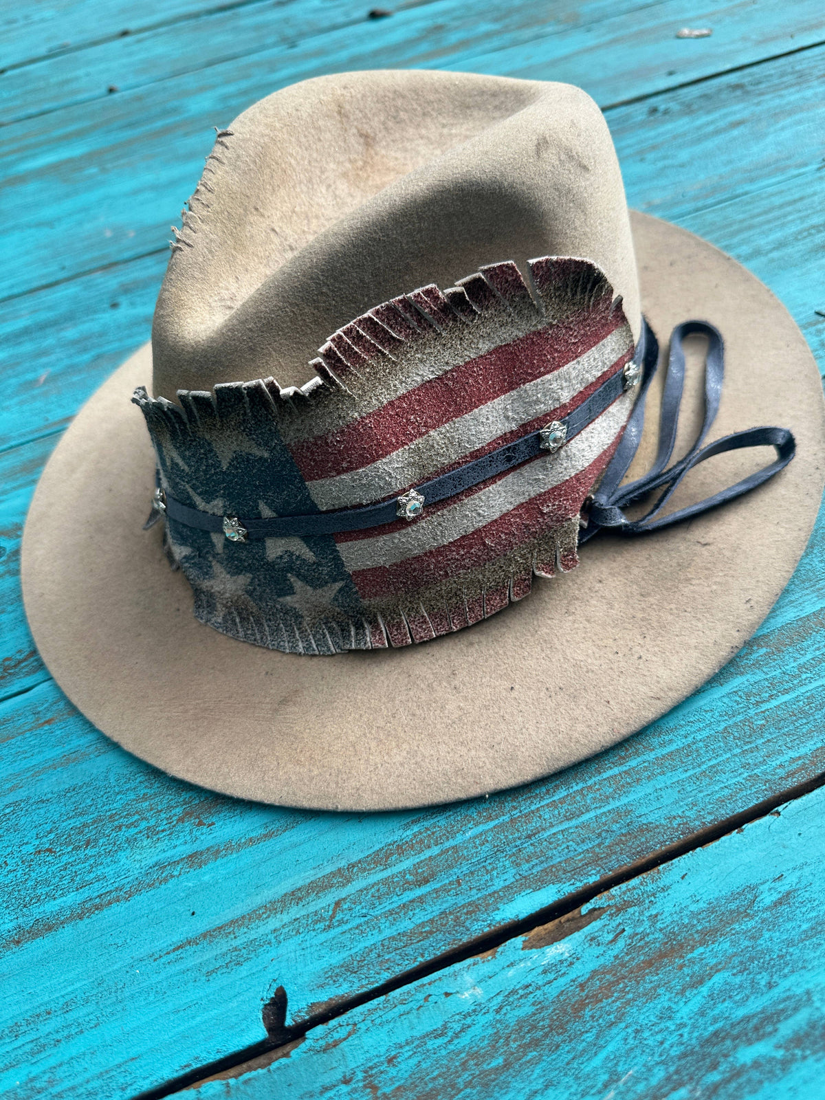 Large Feather Flag Hatband