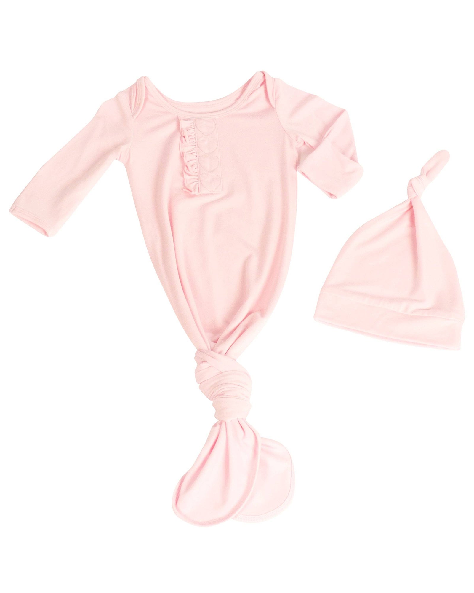 Cinch Sack with Ruffle & Hat - Princess Pink 0 to 3m