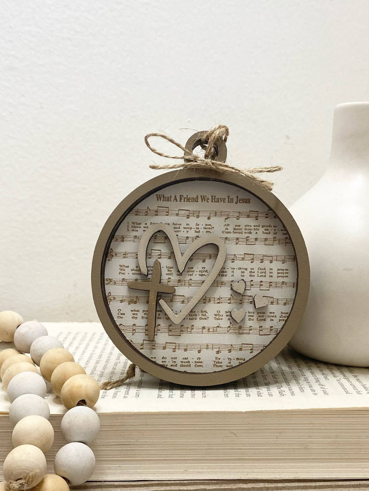 What A Friend Ornament or Gift Tag