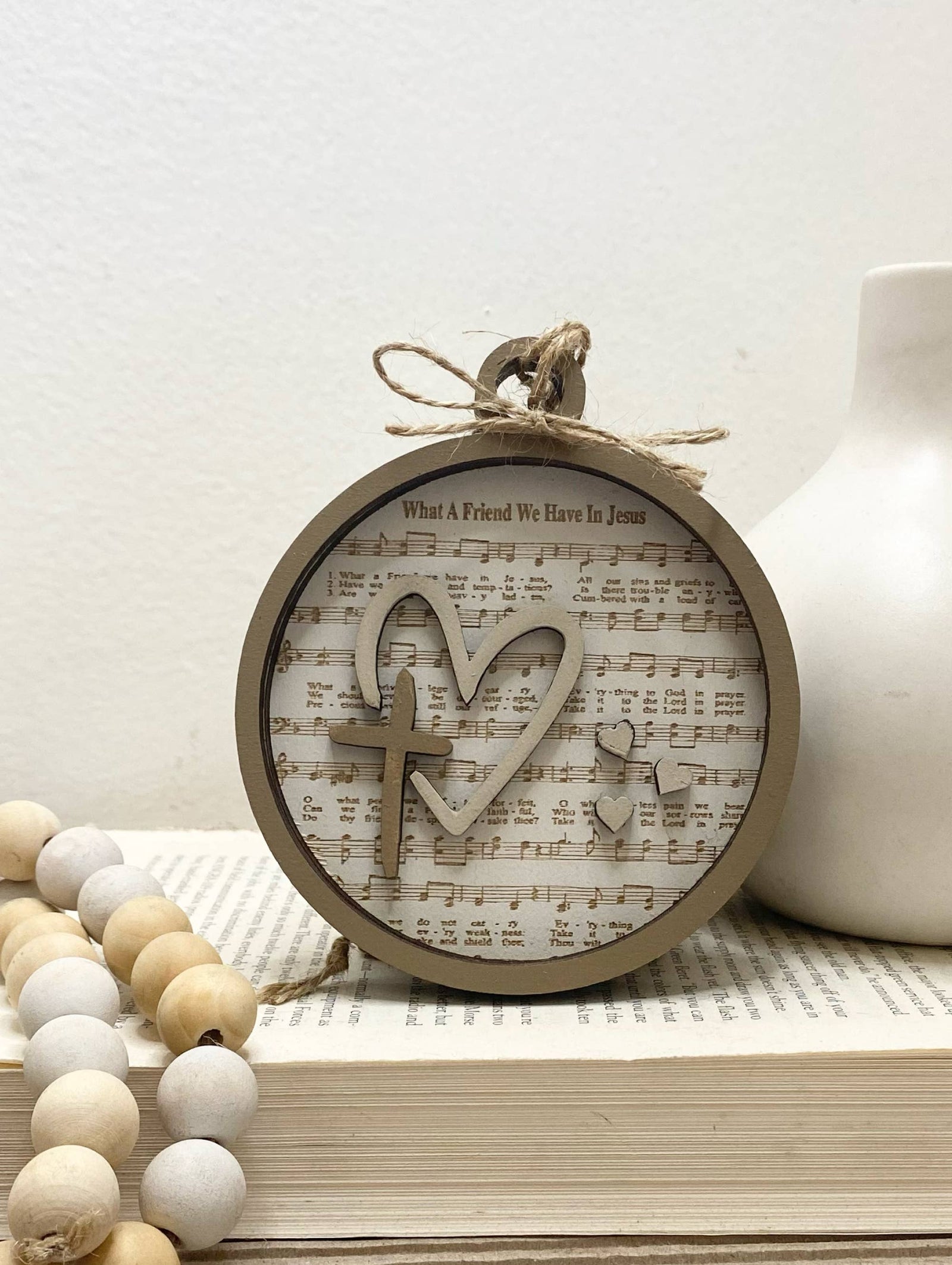 What A Friend Ornament or Gift Tag
