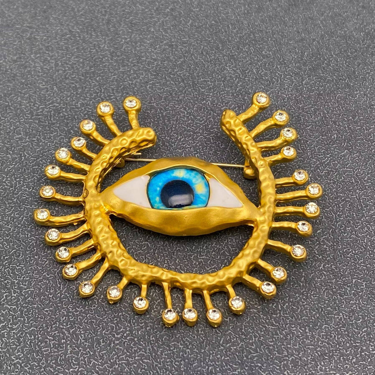 Evil Eye Brooch