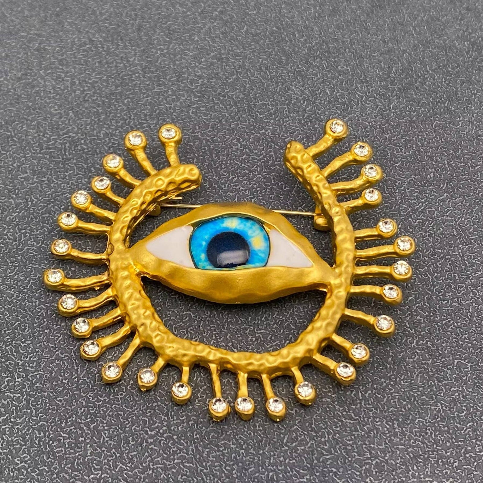 Evil Eye Brooch