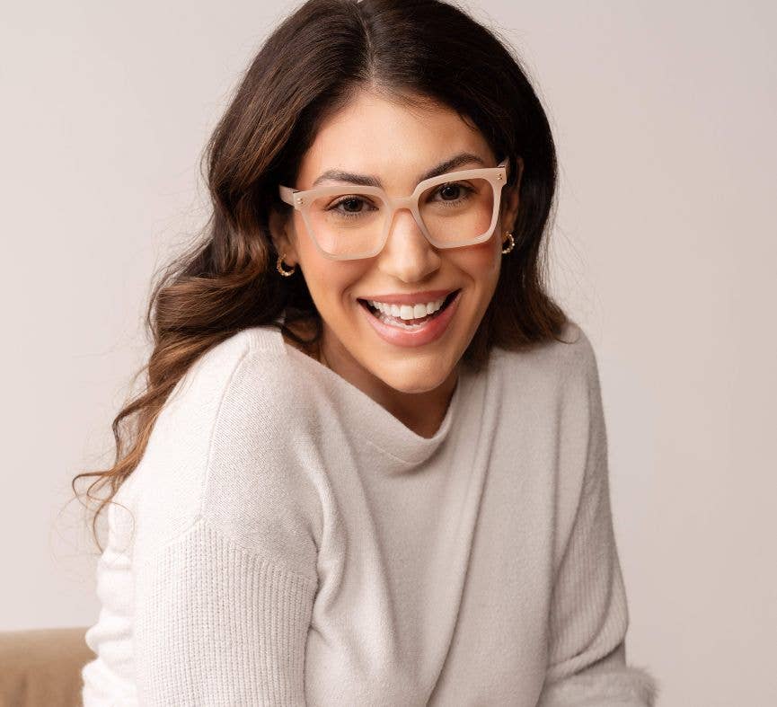 Montage (Blue Light) Reading Glasses: Choose Your Strength and Color