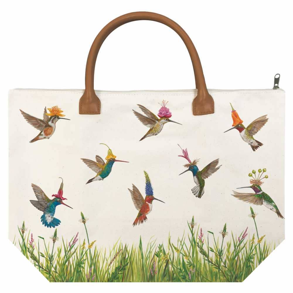 CANVAS TOTE BAG-MEADOW BUZZ