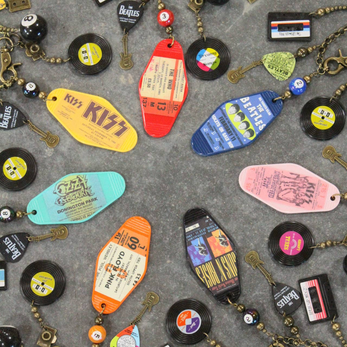 I Love Rock N Roll Charm&#39;d Necklace