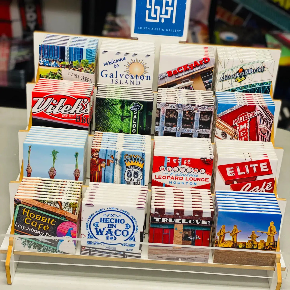 Home Is Where I Want To Be Mural Coaster