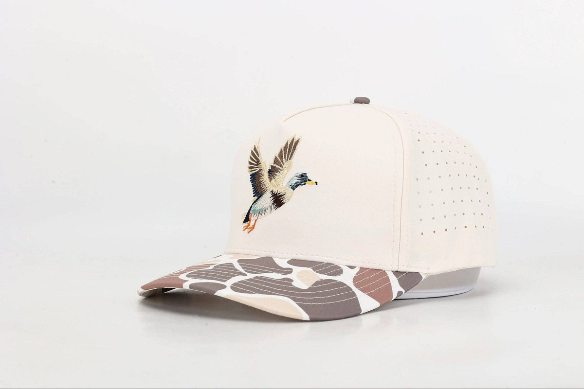 Mallard Duck - Outdoor Embroidered Camo Hat
