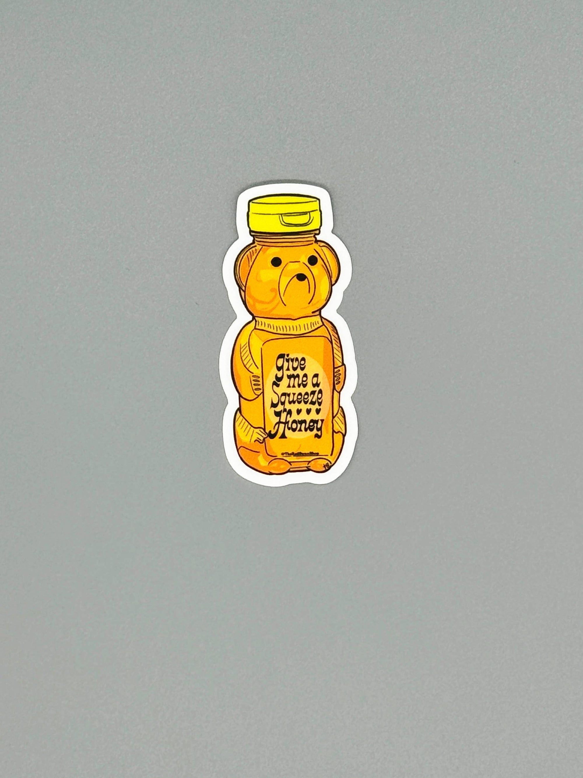 Honey Bear Vinyl Decal Sticker